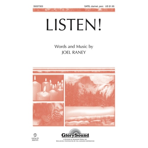 Listen SATB Clarinet/Percussion (Octavo)