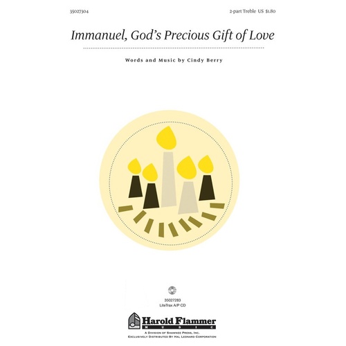 Immanuel Gods Precious Gift Of Love 2Pt (Octavo)