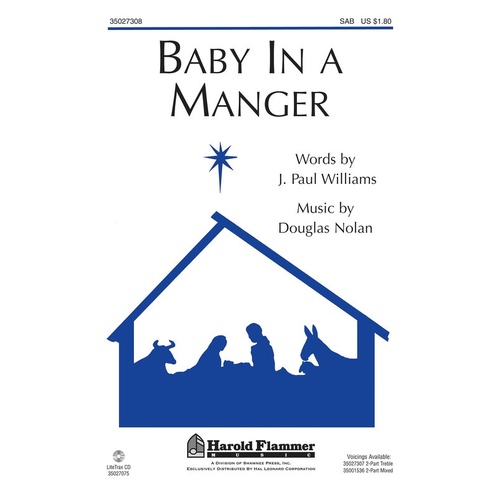 Baby In A Manger SAB (Octavo)