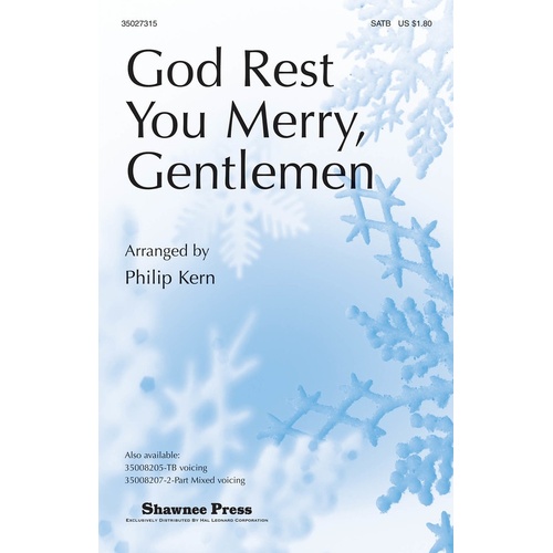God Rest You Merry Gentlemen SATB (Octavo)