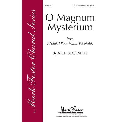 O Magnum Mysterium SATBb (Octavo)