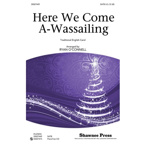 Here We Come A-Wassailing SATB (Octavo)