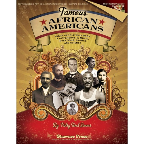 Famous African Americans Unison Book/CD 