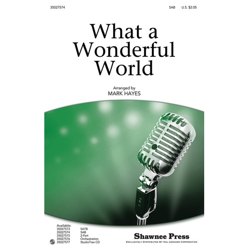What A Wonderful World SAB (Octavo)