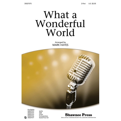 What A Wonderful World 2Pt (Octavo)
