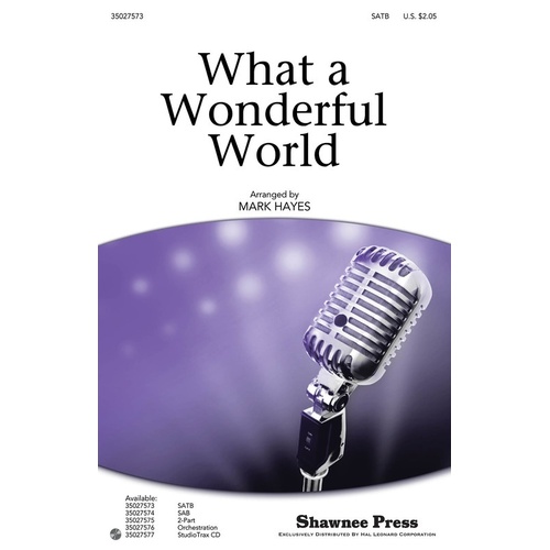 What A Wonderful World Orchestration (Music Score/Parts)