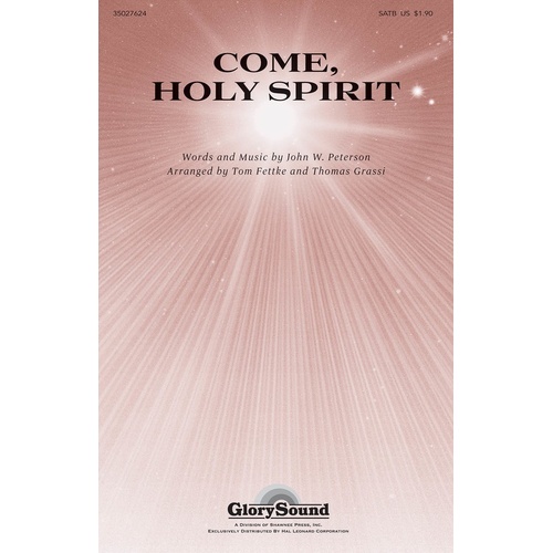 Come Holy Spirit SATB (Octavo)