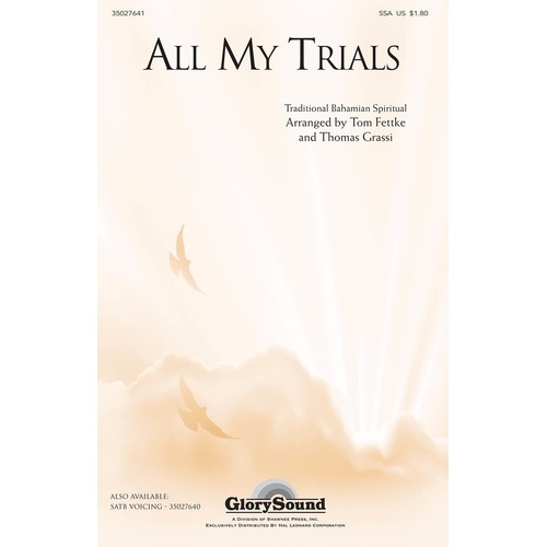 All My Trials SSA (Octavo)