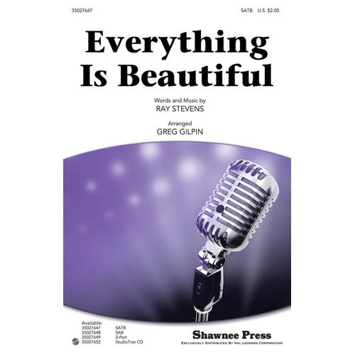 Everything Is Beautiful StudioTrax CD (CD Only)