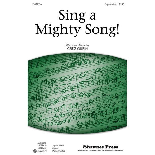 Sing A Mighty Song 3Pt With Trumpet (Octavo)