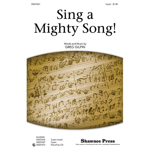 Sing A Mighty Song 2Pt (Octavo)