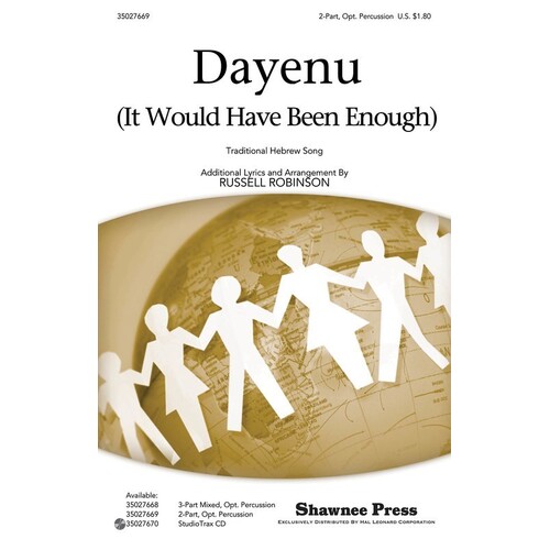 Dayenu 2Pt (Octavo)
