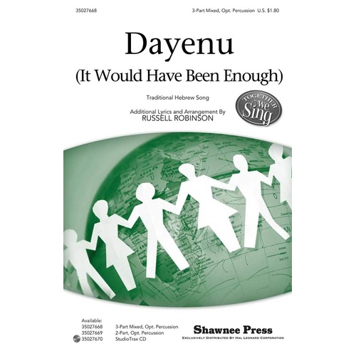 Dayenu StudioTrax CD (CD Only)