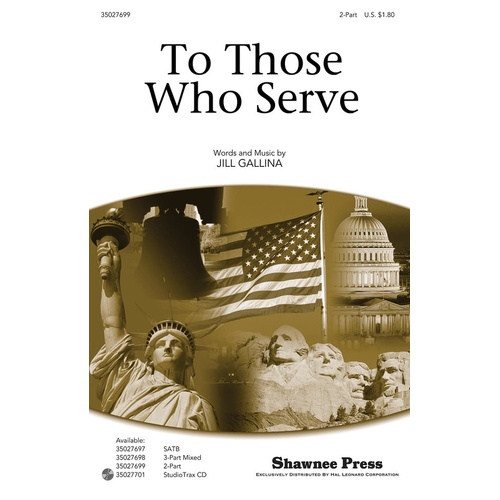 To Those Who Serve 2Pt (Octavo)