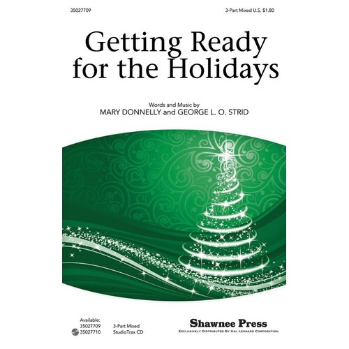 Getting Ready For The Holidays StudioTrax CD (CD Only)
