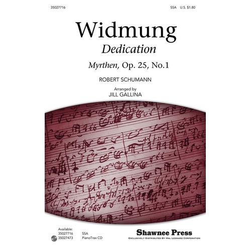 Widmung SSA (Octavo)