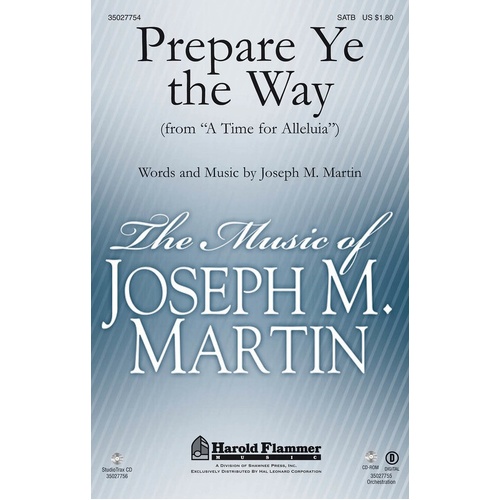 Prepare Ye The Way StudioTrax CD (CD Only)