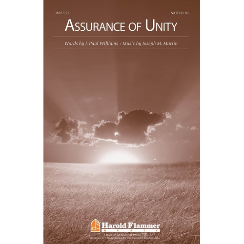 Assurance Of Unity SATB (Octavo)