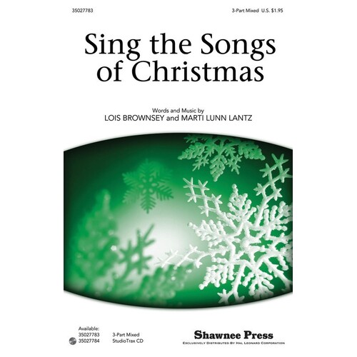 Sing The Songs Of Christmas StudioTrax CD (CD Only)