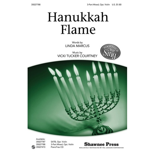 Hanukkah Flame 3Pt (Octavo)