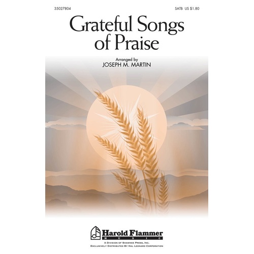 Grateful Songs Of Praise SATB (Octavo)