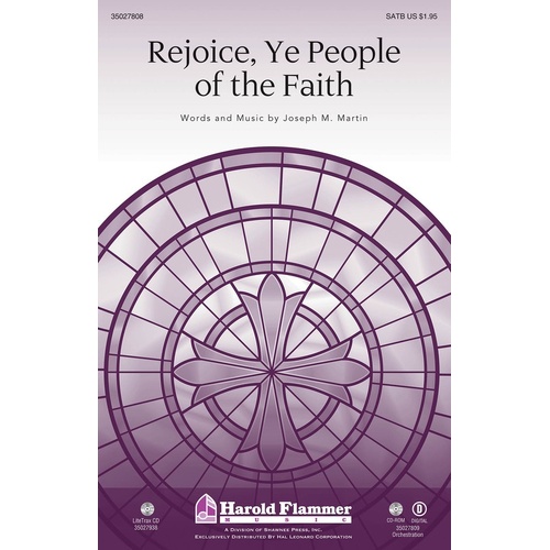 Rejoice Ye People Of The Faith SAB (Octavo)