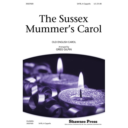 Sussex Mummers Carol SATB (Octavo)