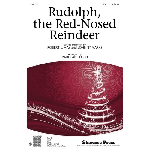 Rudolph The Red Nosed Reindeer StudioTrax CD (CD Only)