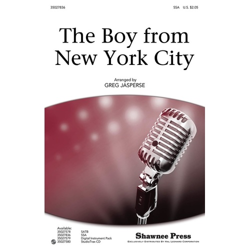 Boy From New York City SSA (Octavo)