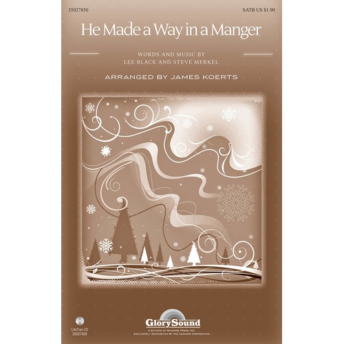 He Made A Way In A Manger SATB (Octavo)