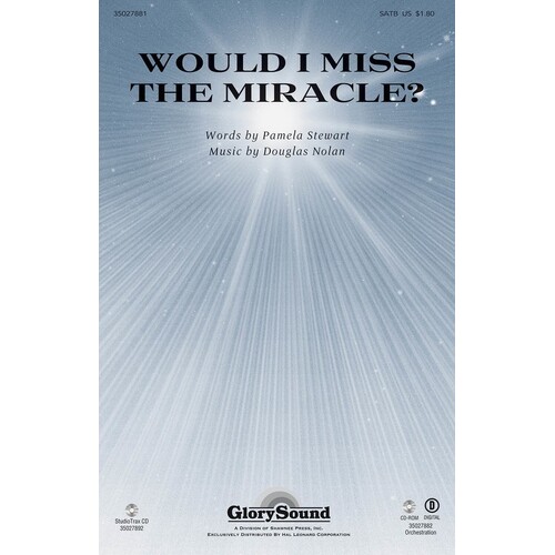 Would I Miss The Miracle Stx CD 