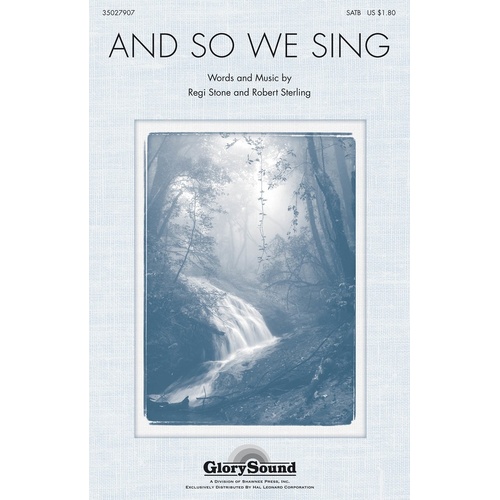 And So We Sing SATB (Octavo)