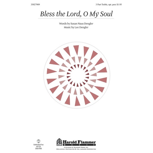 Bless The Lord O My Soul SSA (Octavo)