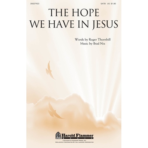 Hope We Have In Jesus SATB (Octavo)