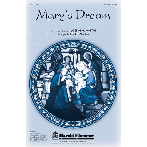 Marys Dream SSA (Octavo)