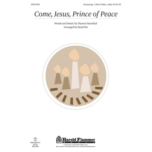 Come Jesus Prince Of Peace Unison/2Pt (Octavo)