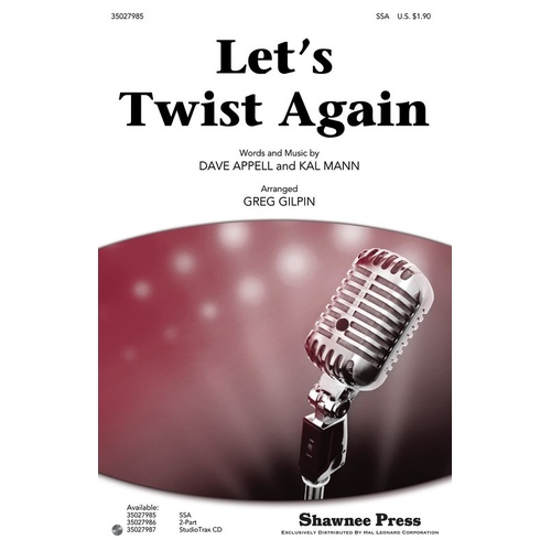 Lets Twist Again StudioTrax CD (CD Only)