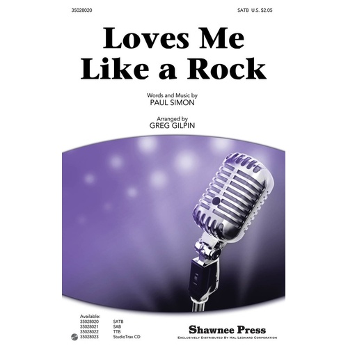 Loves Me Like A Rock SAB (Octavo)