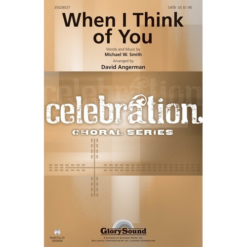 When I Think Of You SATB (Octavo)