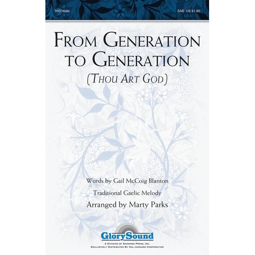 From Generation To Generation SAB (Octavo)