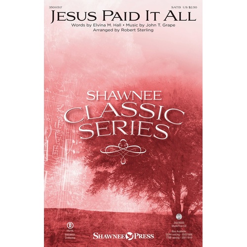 Jesus Paid It All StudioTrax CD (CD Only)