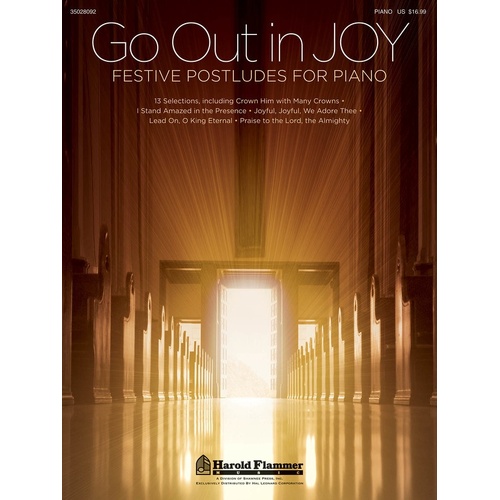 Go Out In Joy Festive Postludes For Piano (Softcover Book)