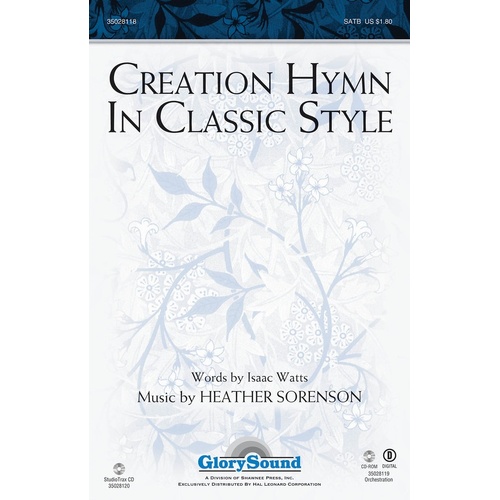 Creation Hymn In Classic Style SATB (Octavo)