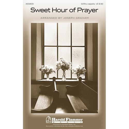 Sweet Hour Of Prayer SATB (Octavo)