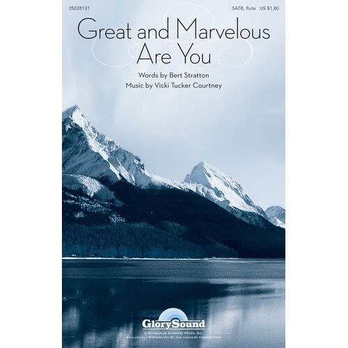 Great And Marvelous Are You SATB (Octavo)