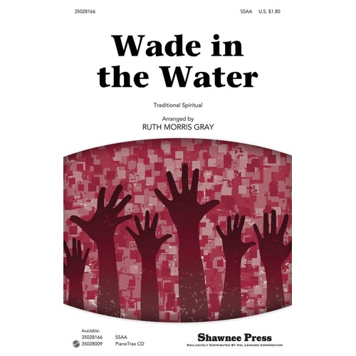 Wade In The Water SSAA (Octavo)