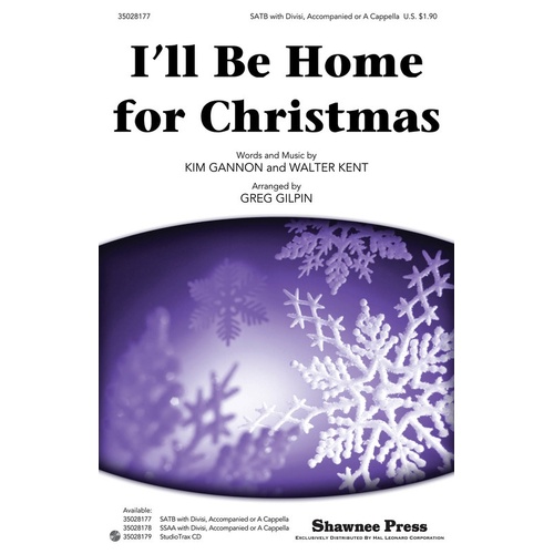 Ill Be Home For Christmas StudioTrax CD (CD Only)