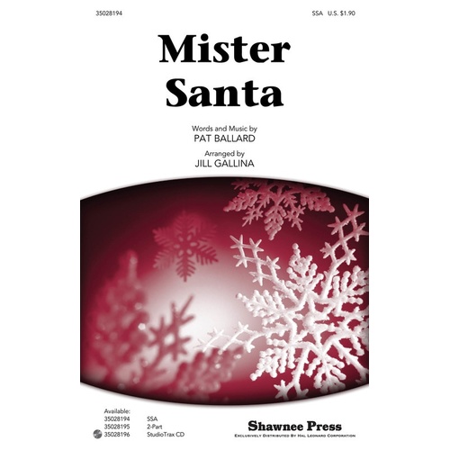 Mister Santa StudioTrax CD (CD Only)