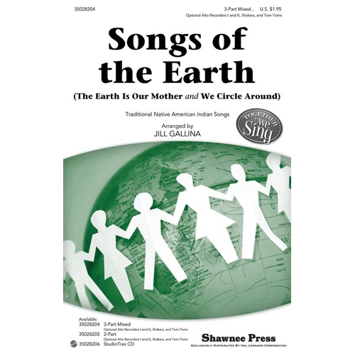 Songs Of The Earth StudioTrax CD (CD Only)
