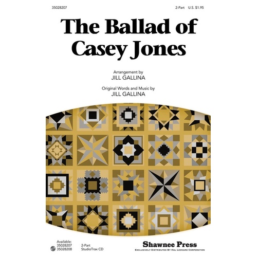 Ballad Of Casey Jones StudioTrax CD (CD Only)
